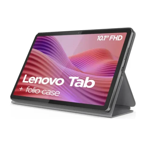 جهاز لوحي + غطاء Lenovo TAB TB311FU MediaTek Helio G85 10.1" WUXGA/4GB+64GB/WiFi/1y/Luna Grey ZAEH0056IL